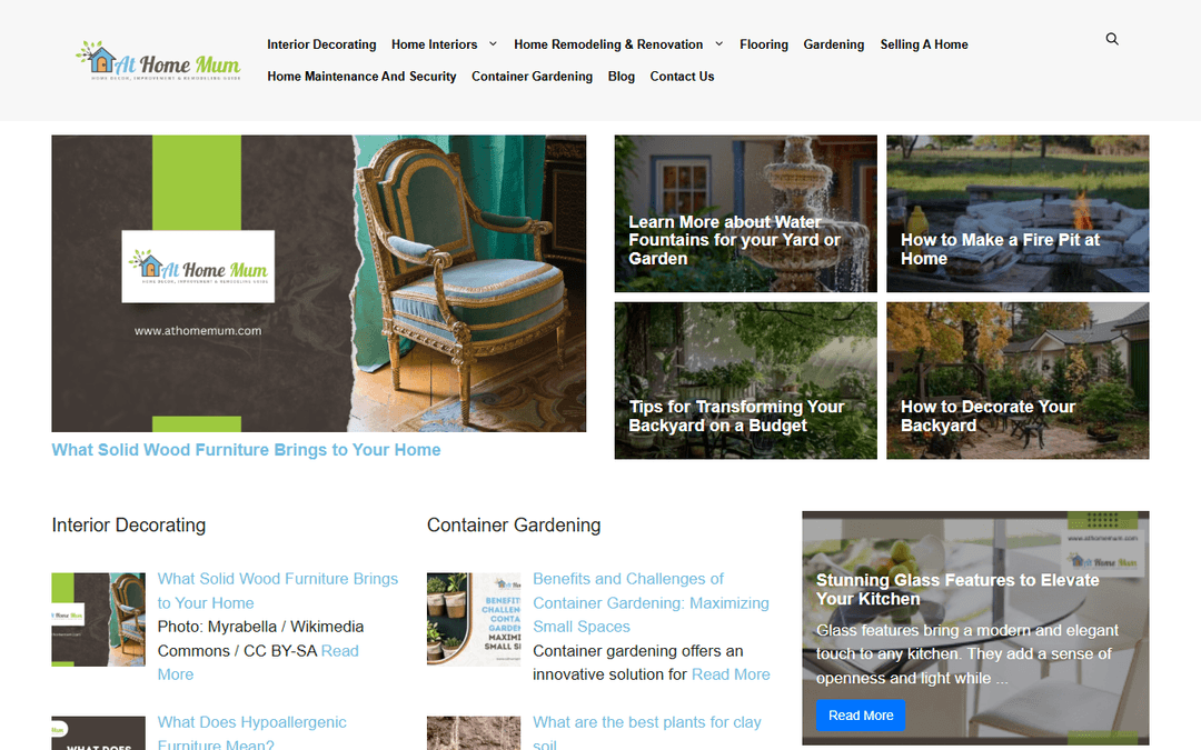 athomemum.com publisher screenshot