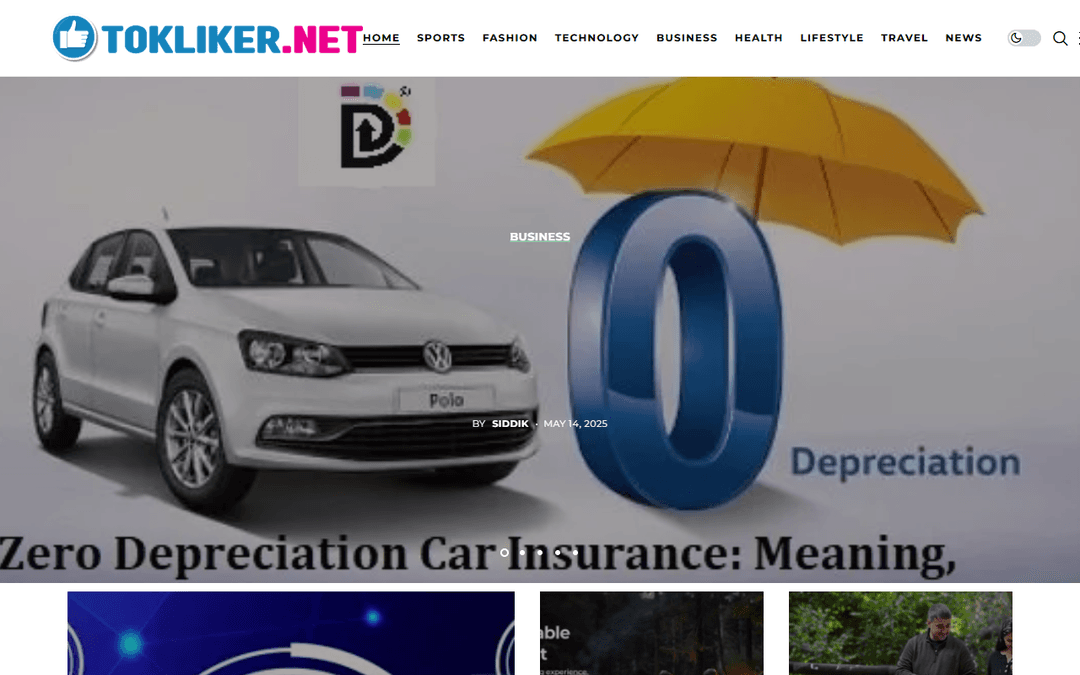 tokliker.net publisher screenshot