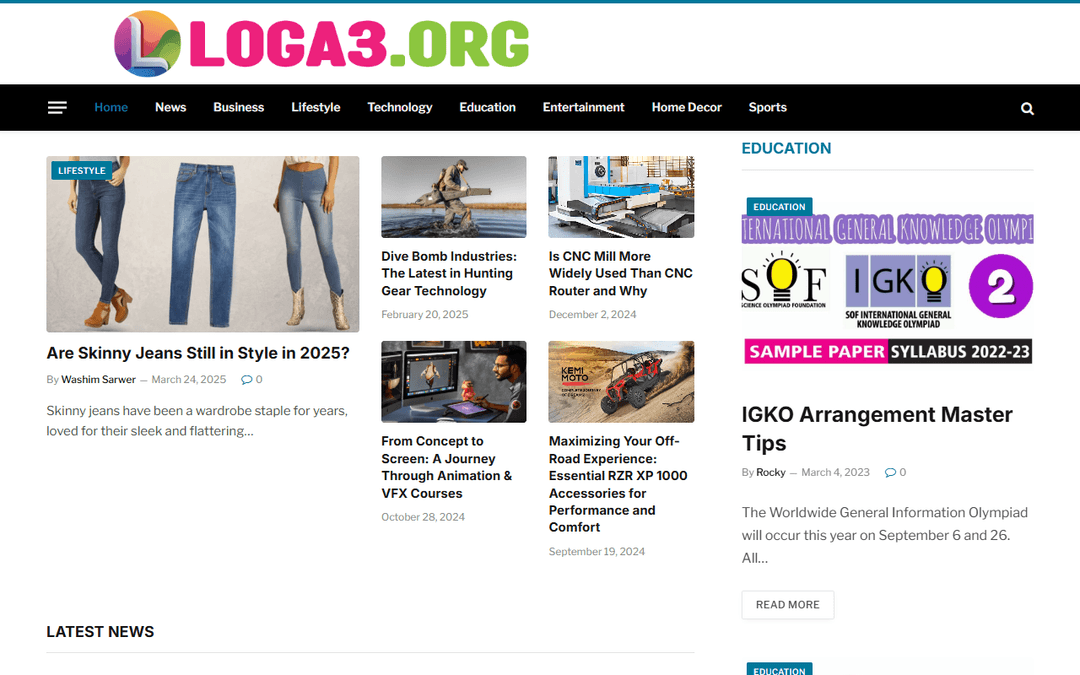 loga3.org publisher screenshot