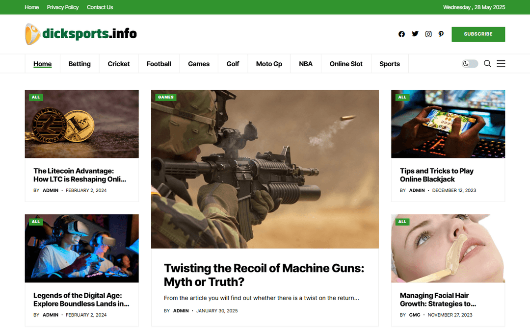 dicksports.info publisher screenshot