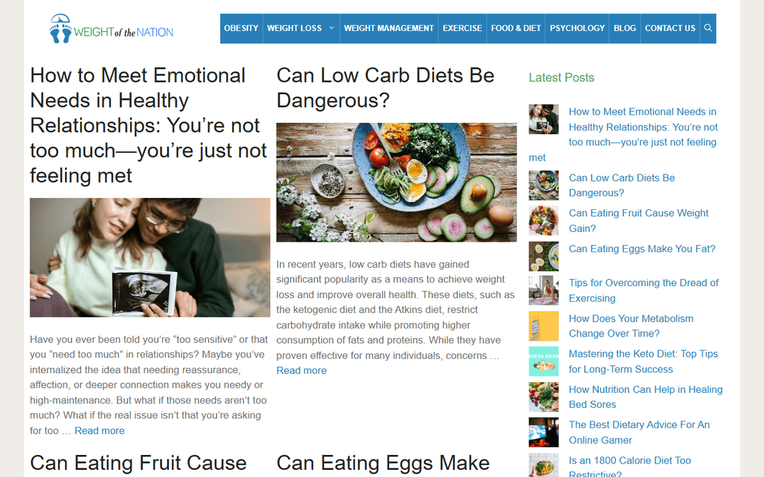 weightofthenation.org publisher screenshot