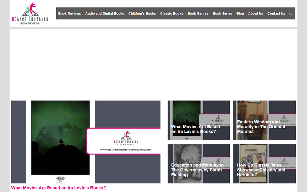 motherdaughterbookreviews.com publisher screenshot