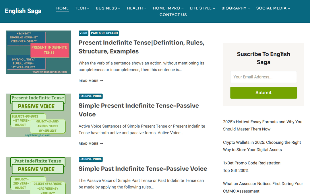 englishsunglish.com publisher screenshot