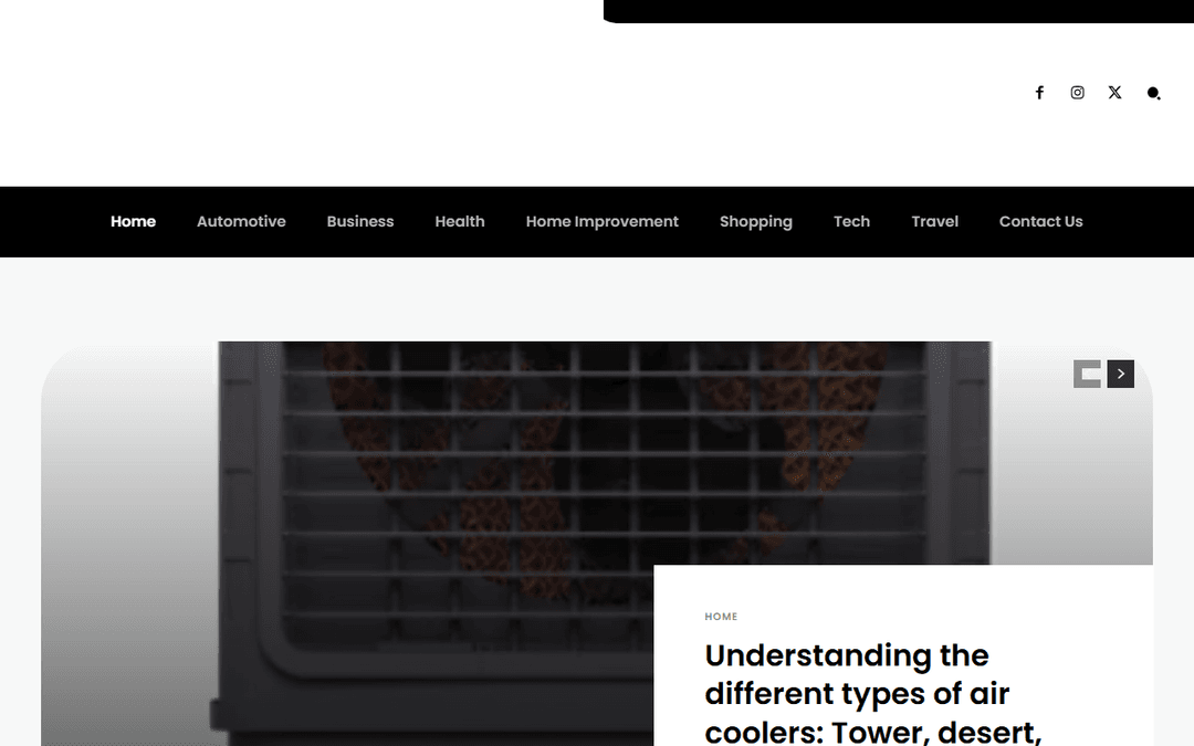 getthebloggers.com publisher screenshot