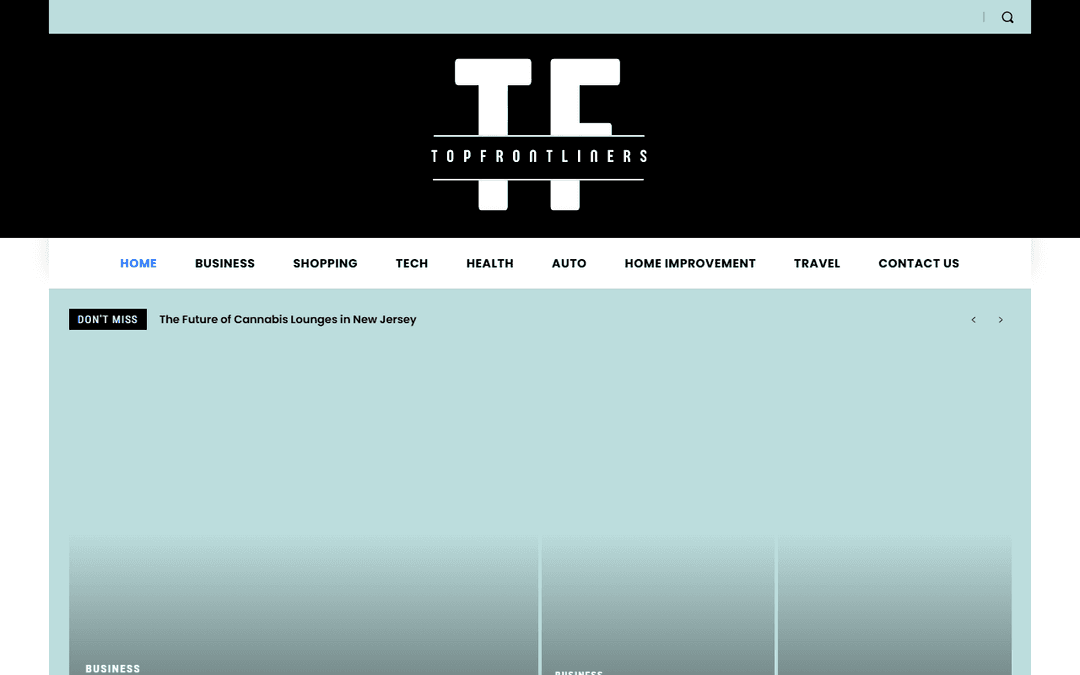 topfrontliners.com publisher screenshot