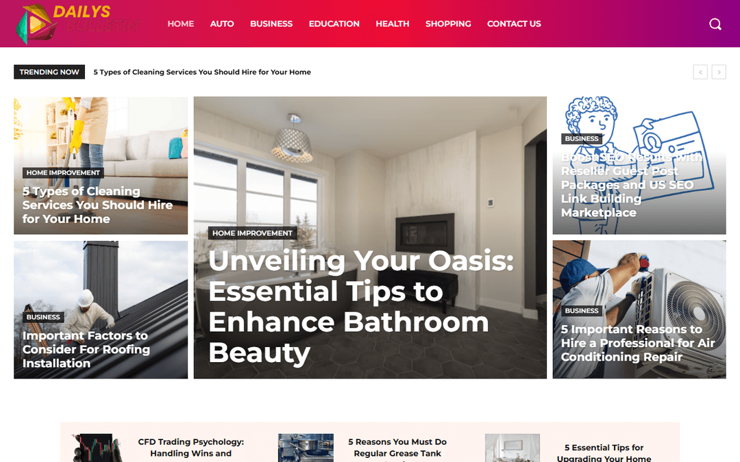 dailysbulletin.com publisher screenshot