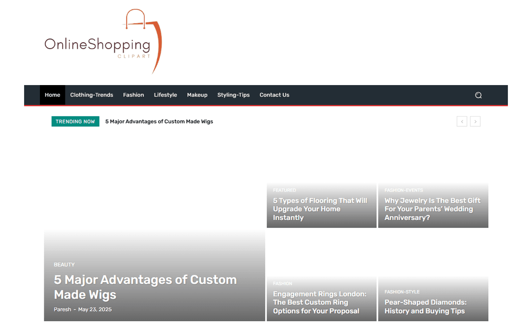 onlineshoppingclipart.com publisher screenshot