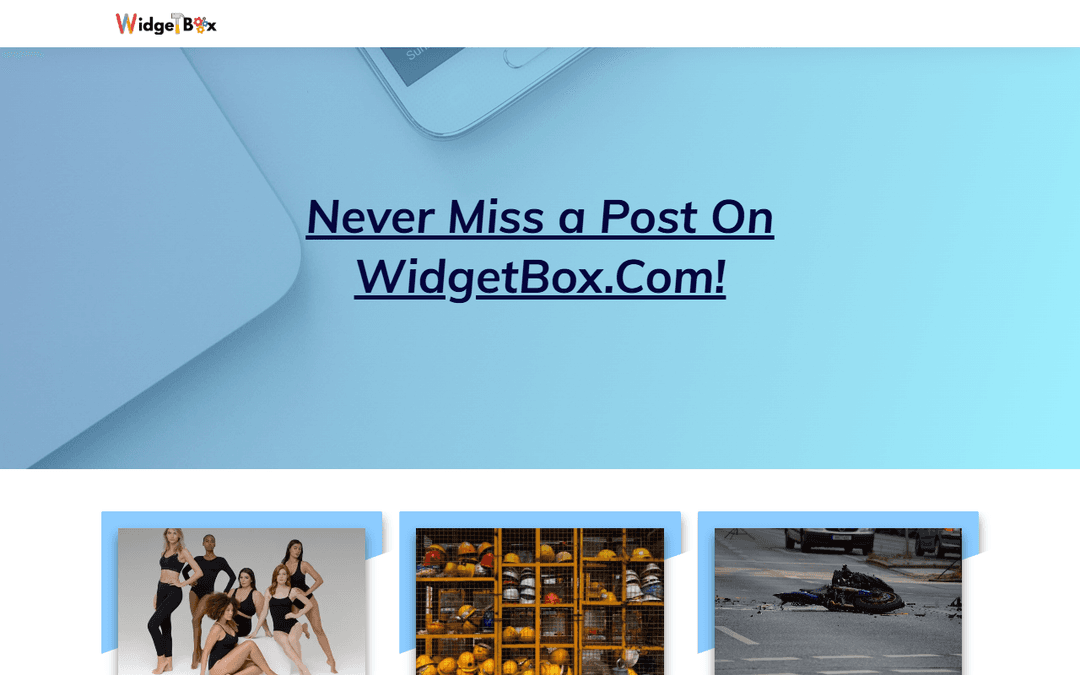 widgetbox.com publisher screenshot