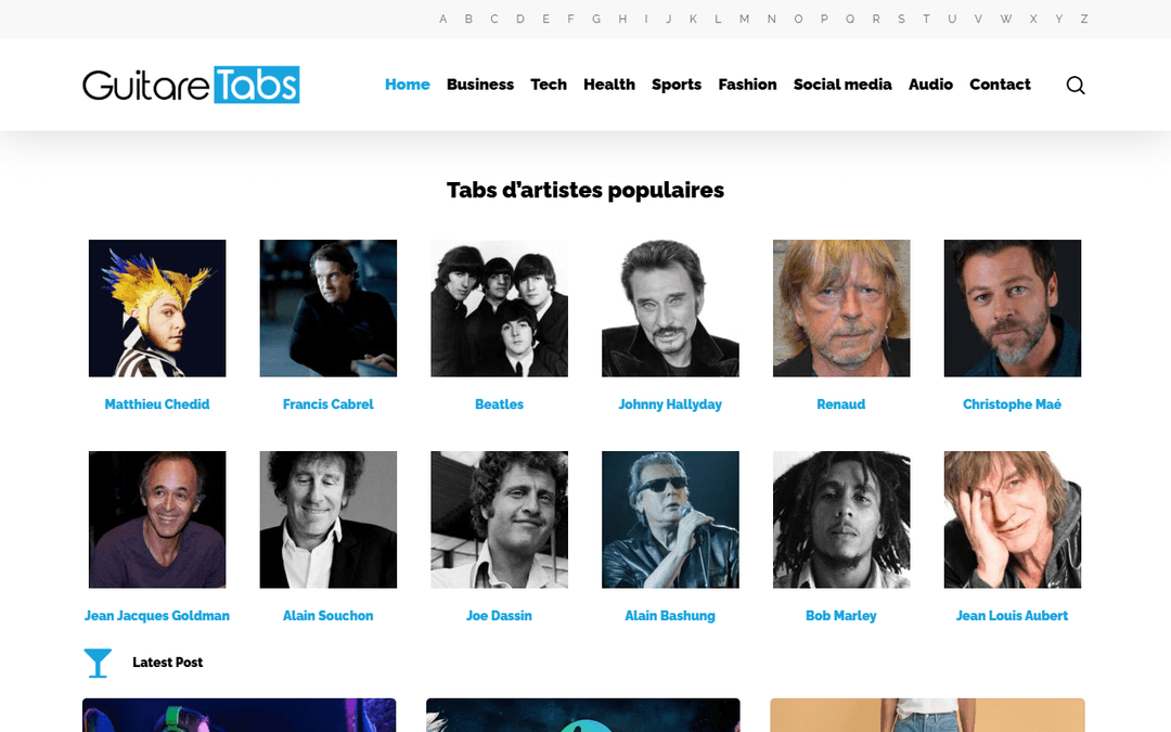 guitare-tabs.com publisher screenshot