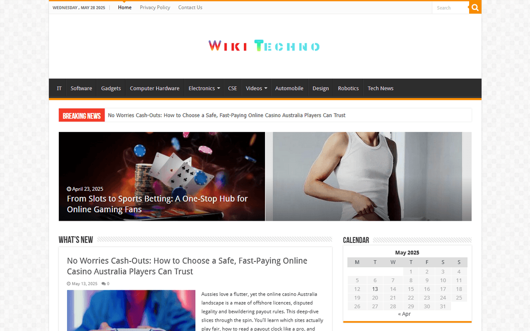 wikitechno.de publisher screenshot