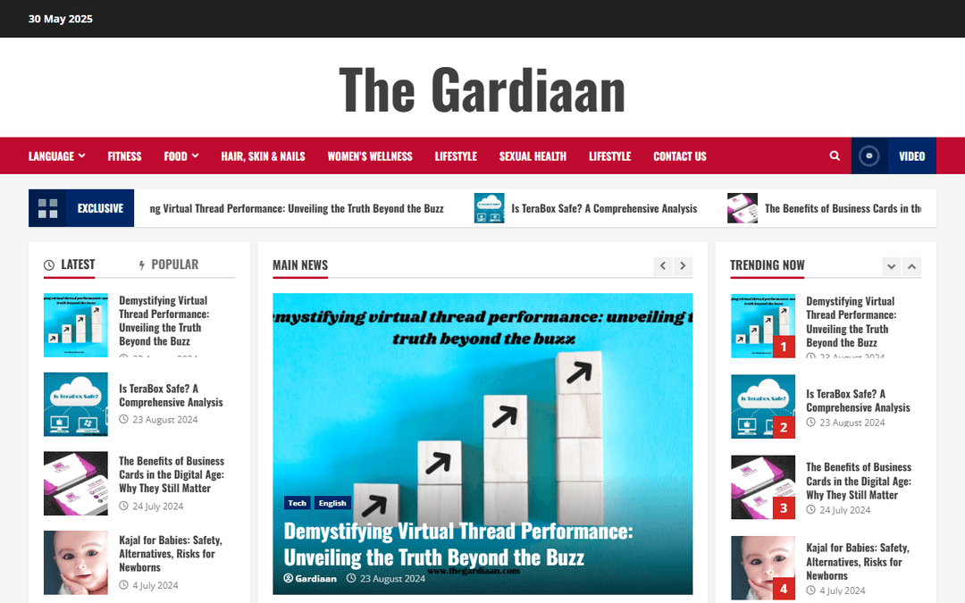 thegardiaan.com publisher screenshot