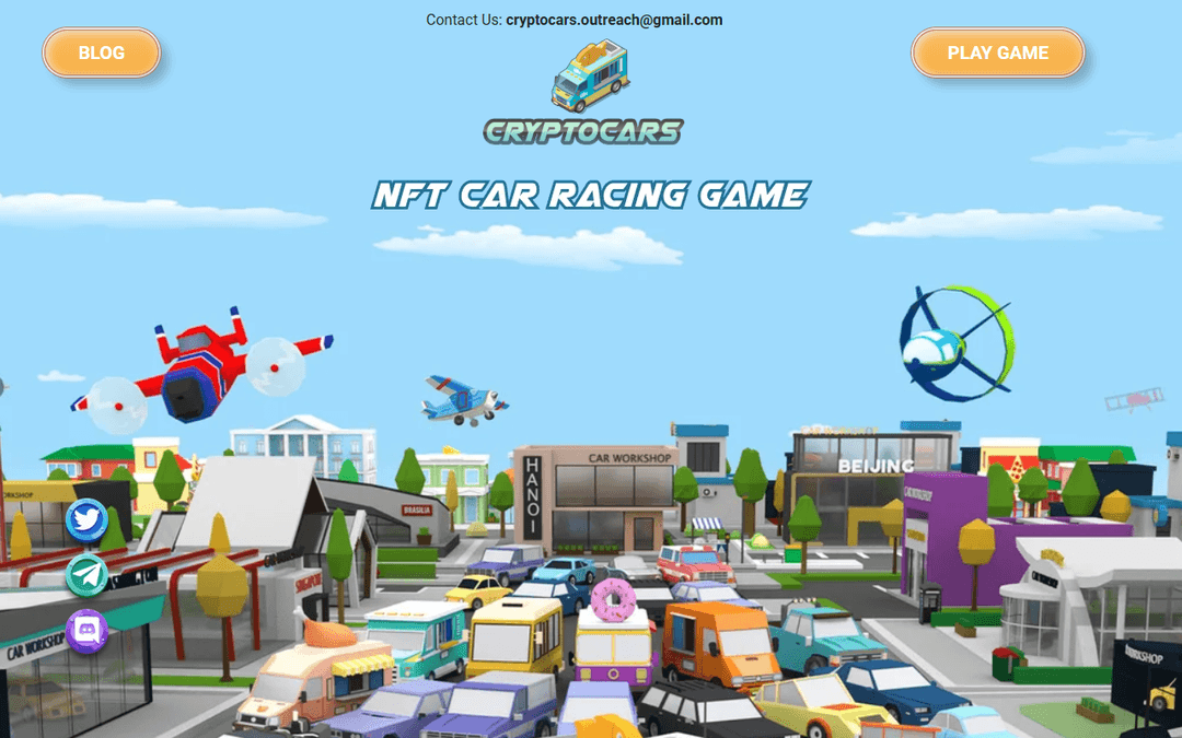 cryptocars.me publisher screenshot