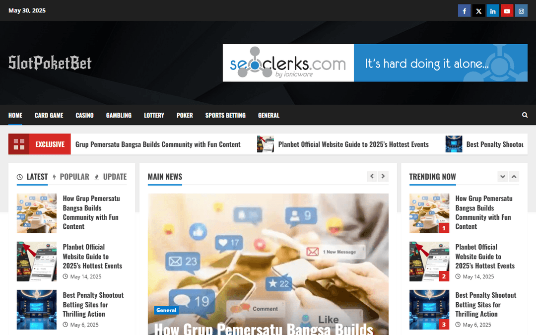 slotpokerbet.com publisher screenshot
