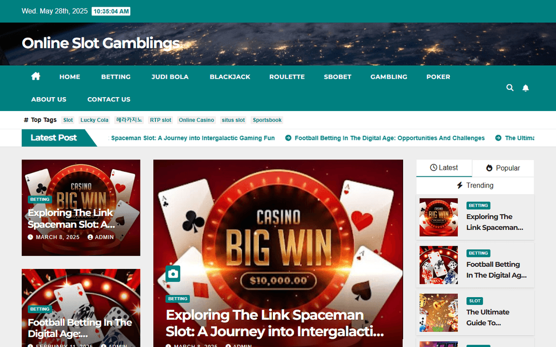 onlineslotgamblings.com publisher screenshot