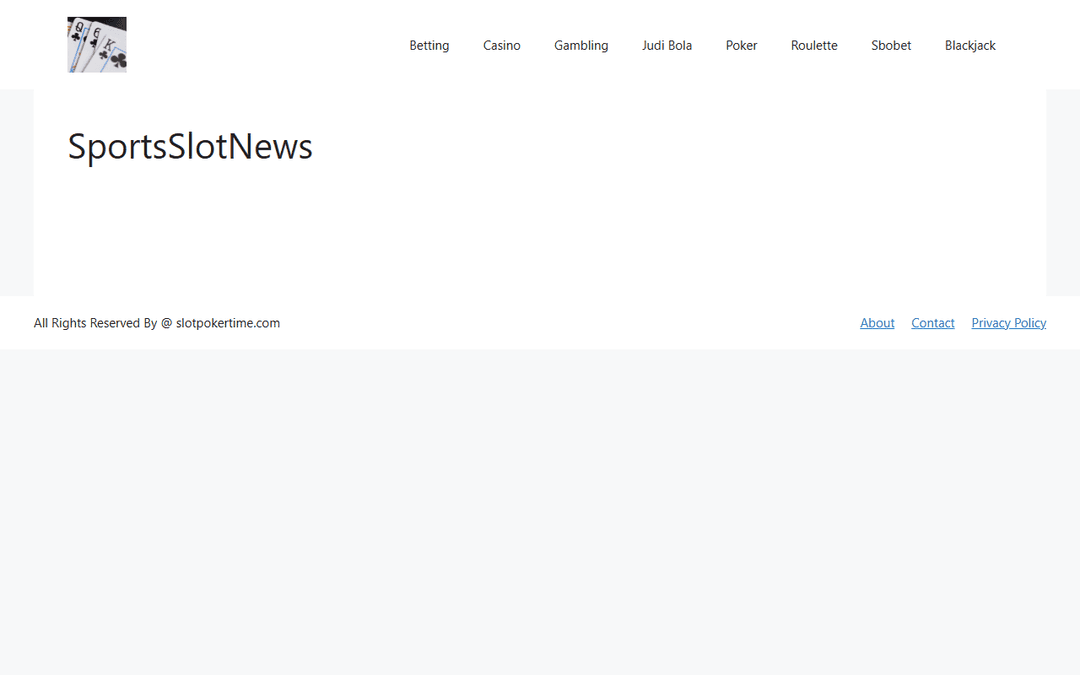 sportsbookslotnews.com publisher screenshot