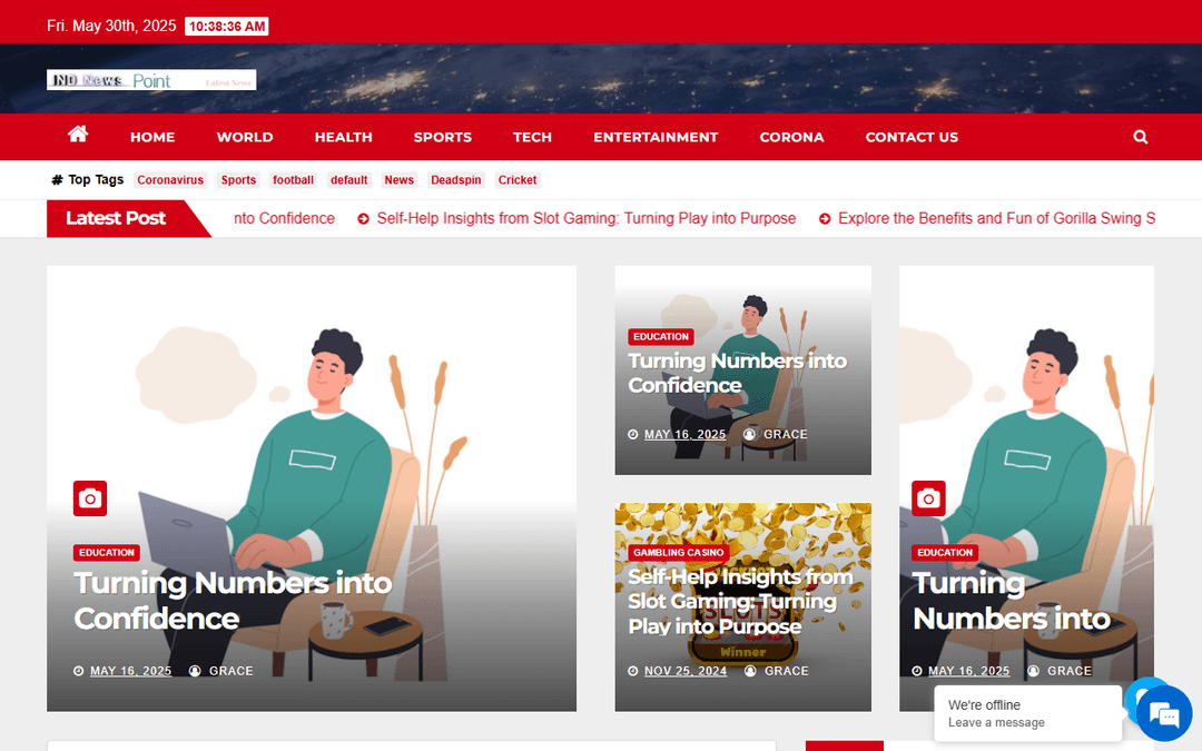 indnewspoint.com publisher screenshot