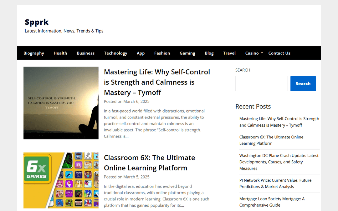 spprk.com publisher screenshot
