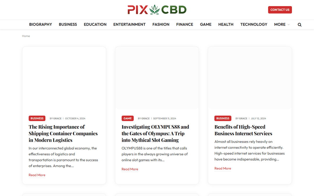 pixcbd.com publisher screenshot