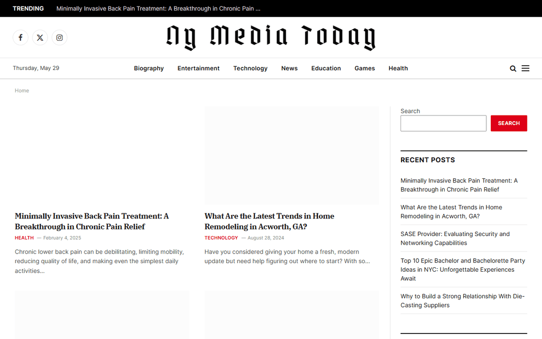 nymediatoday.com publisher screenshot