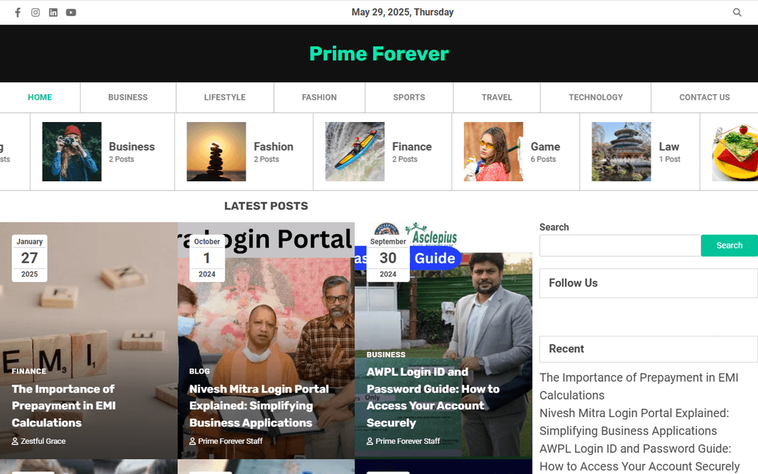 primeforever.org publisher screenshot