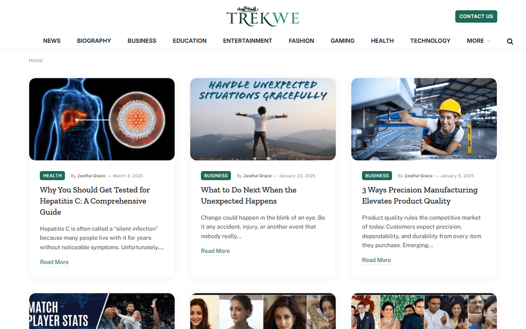 trekwe.com publisher screenshot