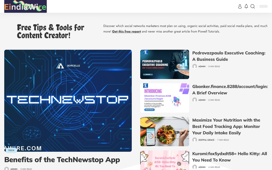 eindiawire.com publisher screenshot