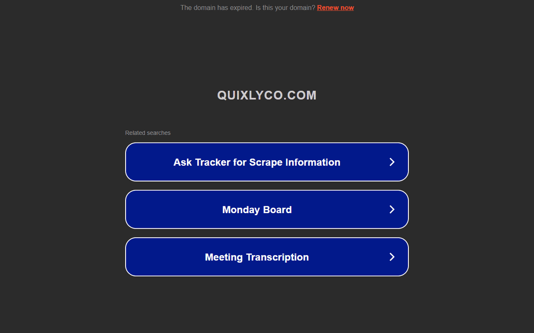 quixlyco.com publisher screenshot