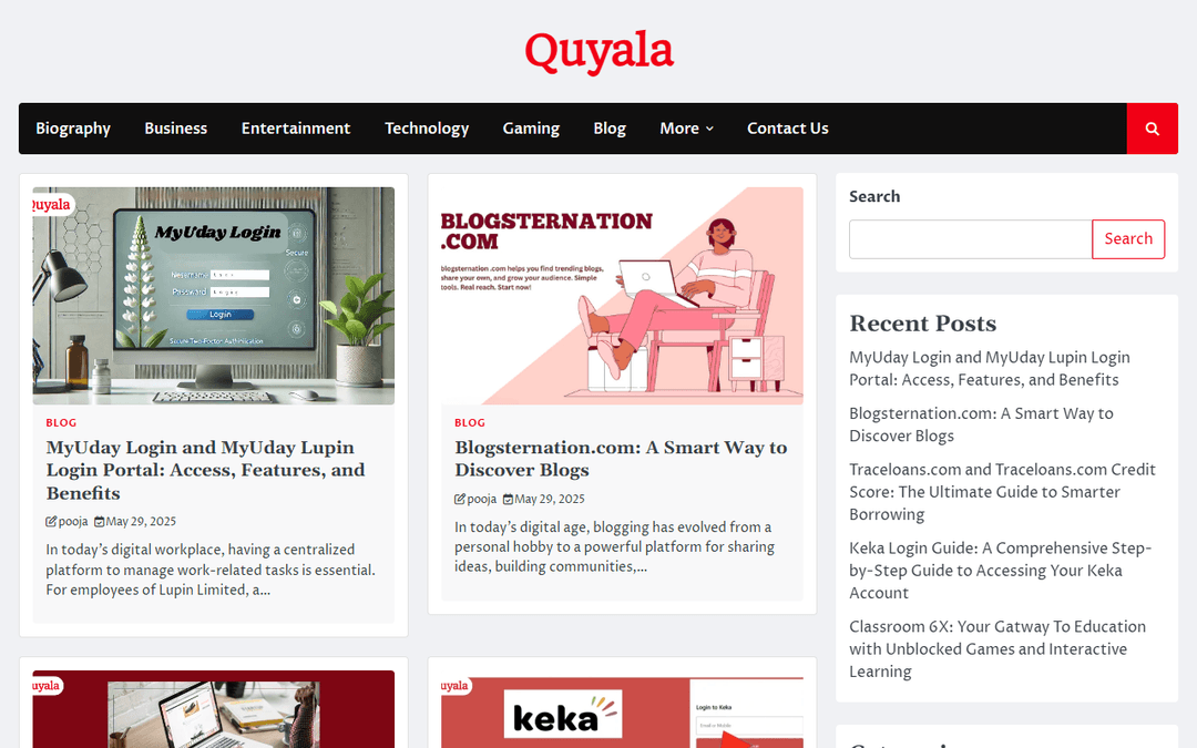 quyala.com publisher screenshot