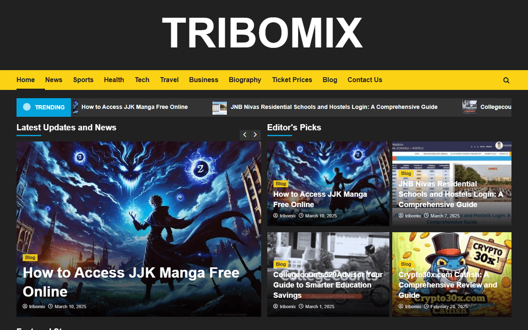 tribomix.com publisher screenshot