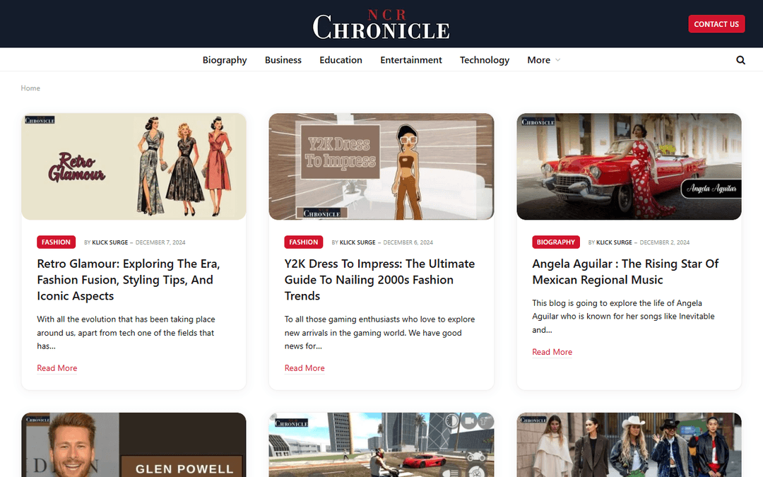 ncrchronicle.com publisher screenshot