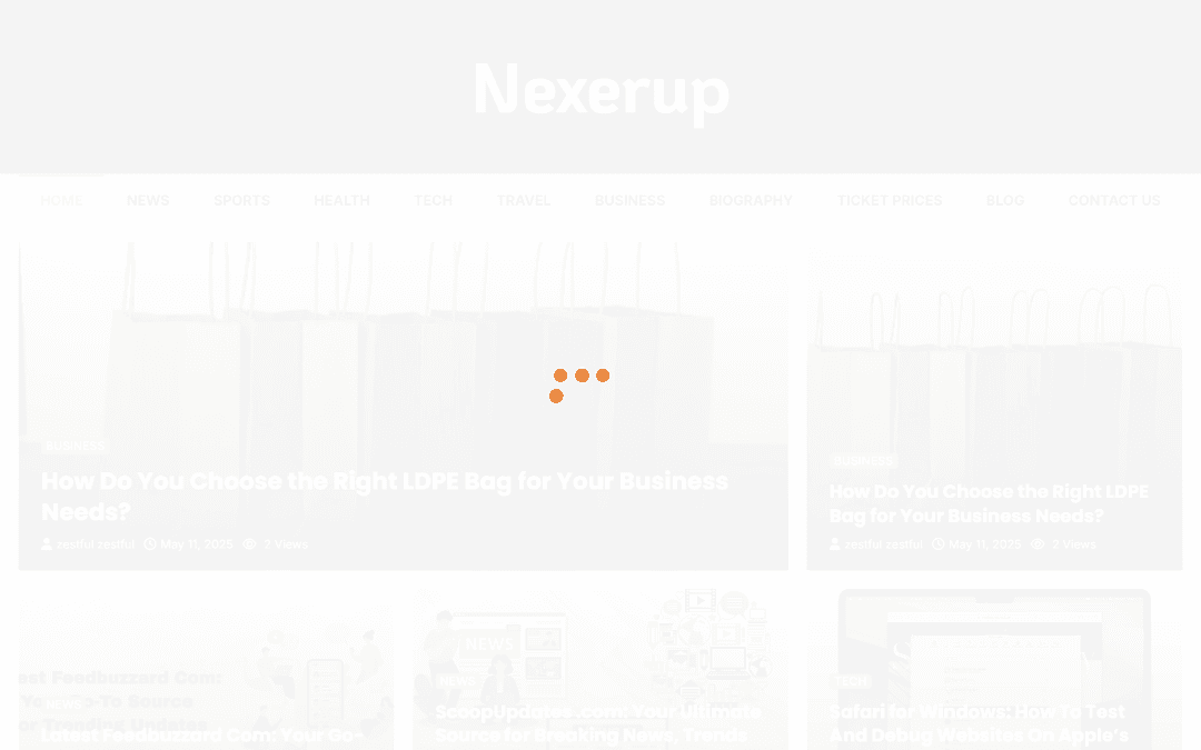 nexerup.com publisher screenshot