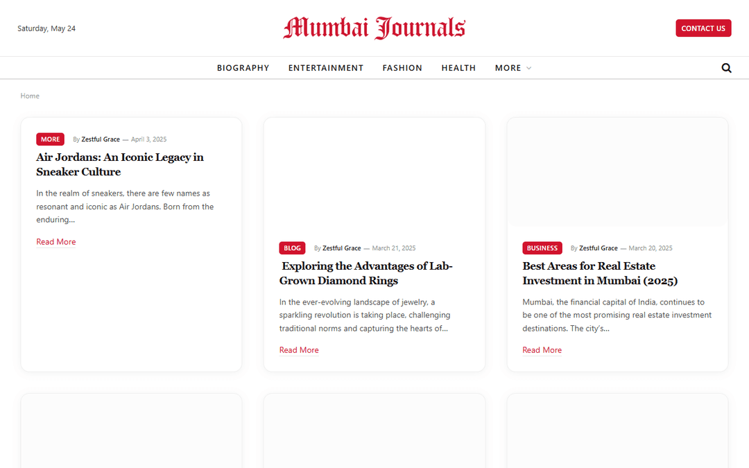 mumbaijournals.com publisher screenshot