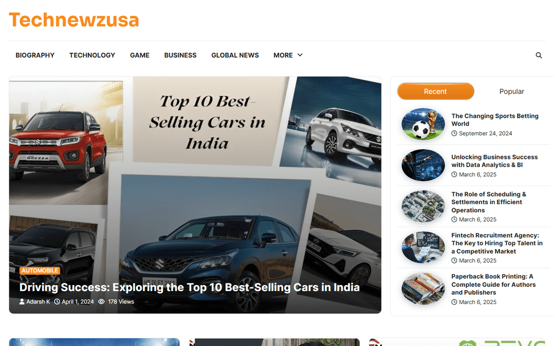 technewzusa.com publisher screenshot