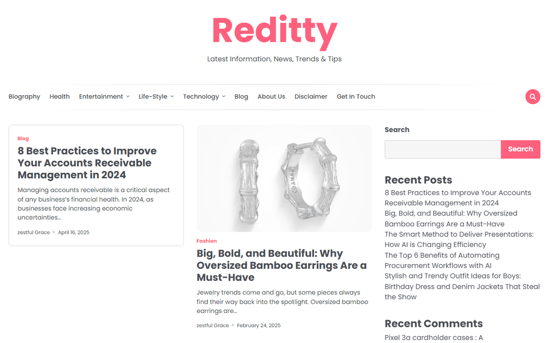 reditty.com publisher screenshot