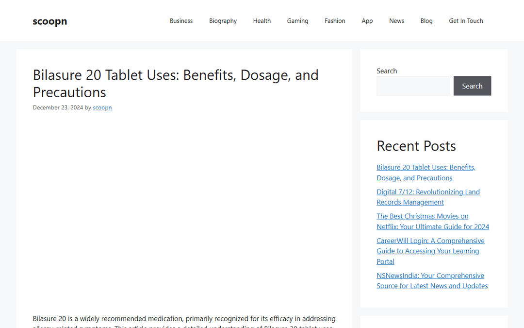scoopn.com publisher screenshot