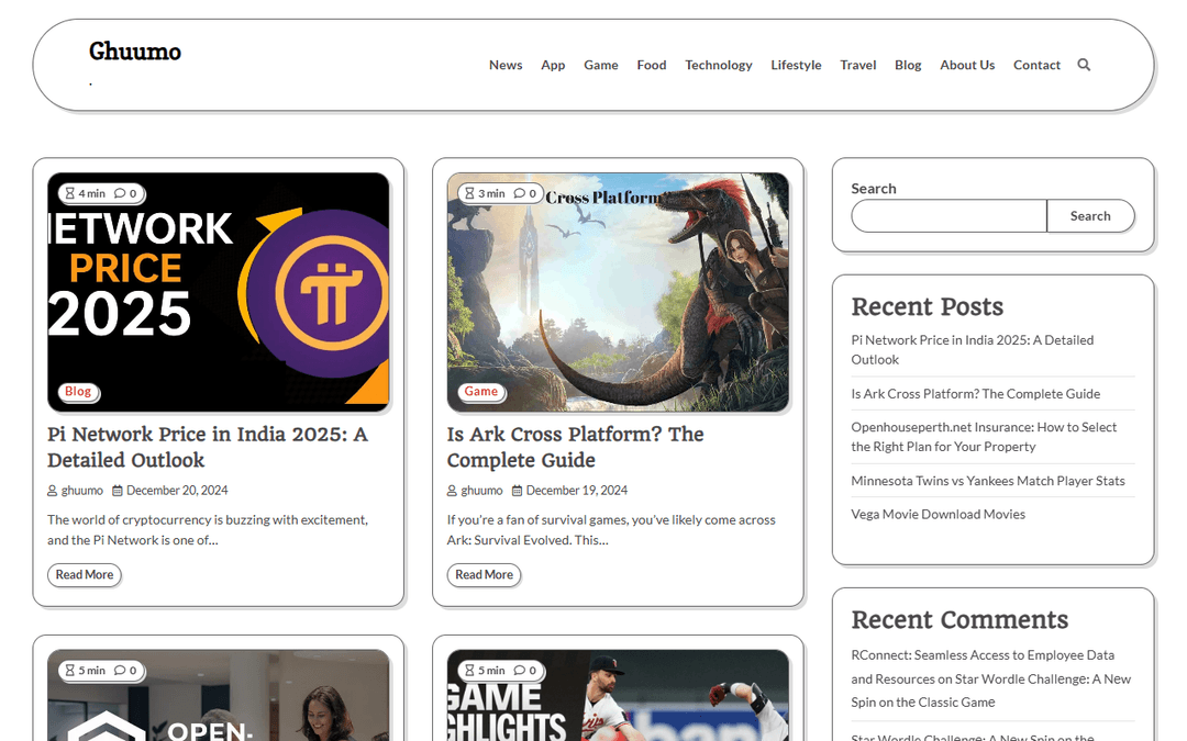 ghuumo.com publisher screenshot