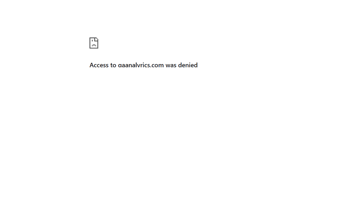 gaanalyrics.com publisher screenshot