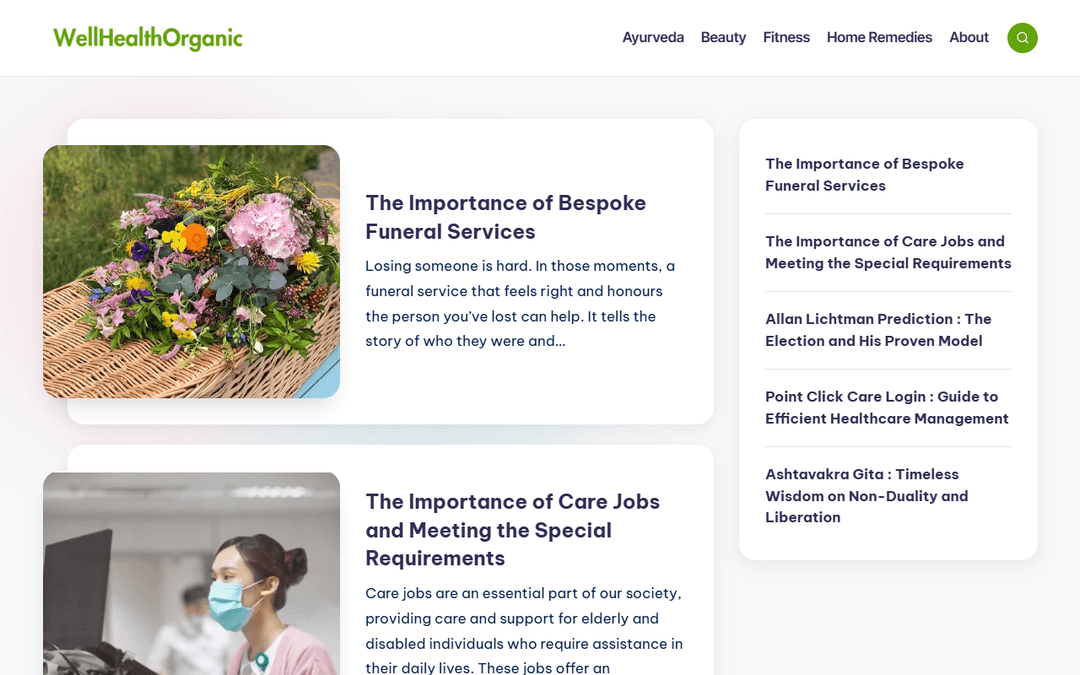 wellhealthorganic.info publisher screenshot