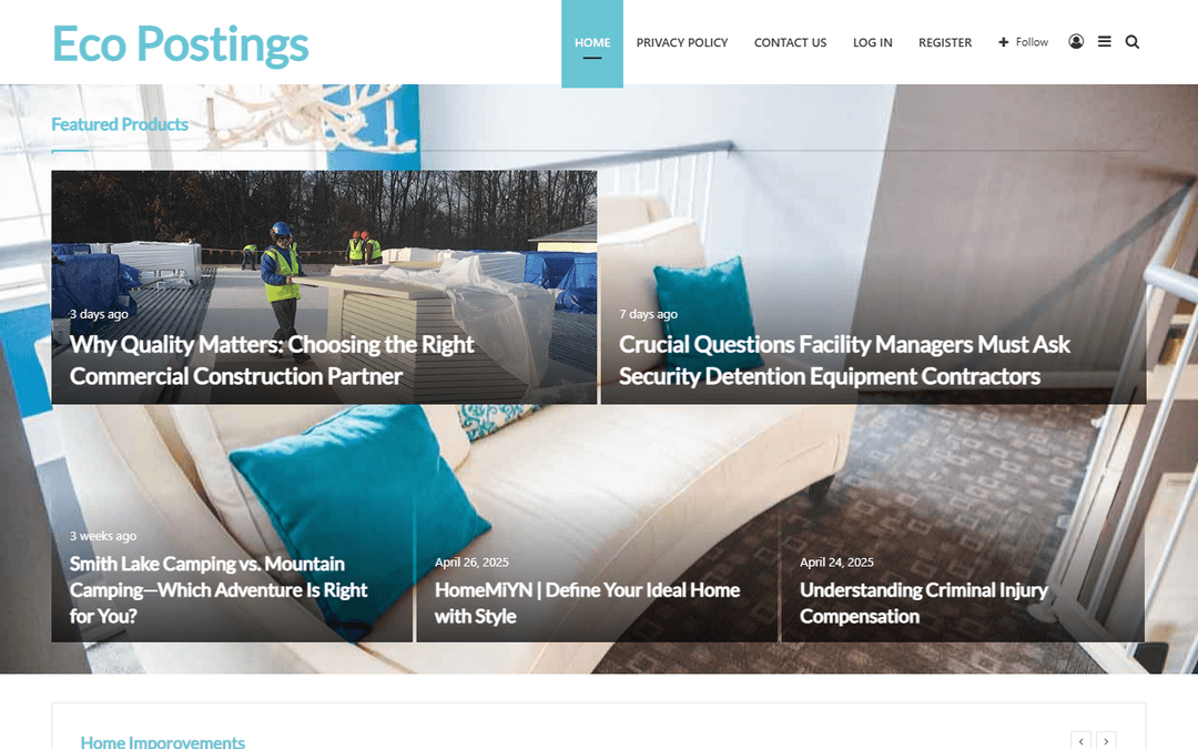 ecopostings.com publisher screenshot
