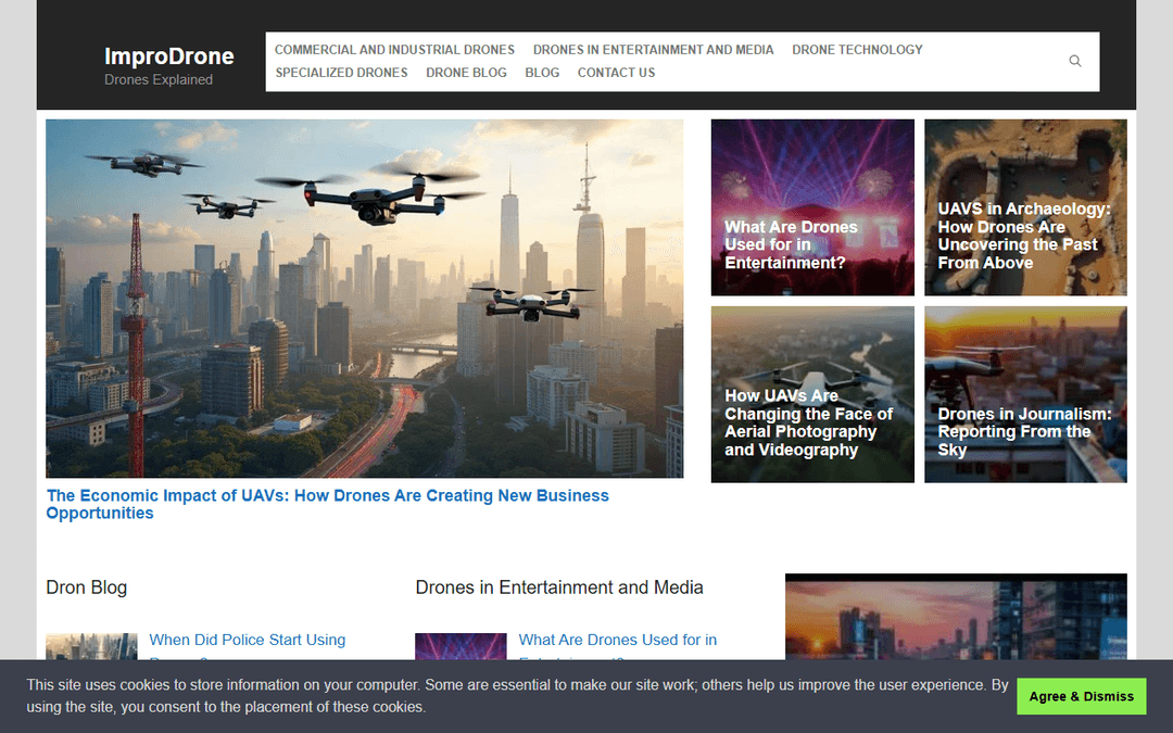 improdrone.com publisher screenshot