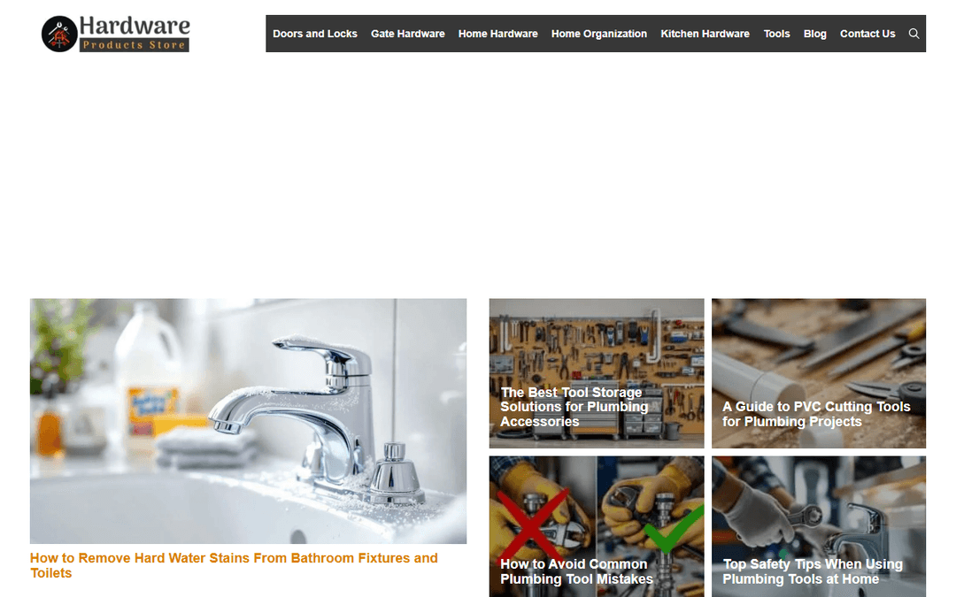 hardwareproductsstore.com publisher screenshot