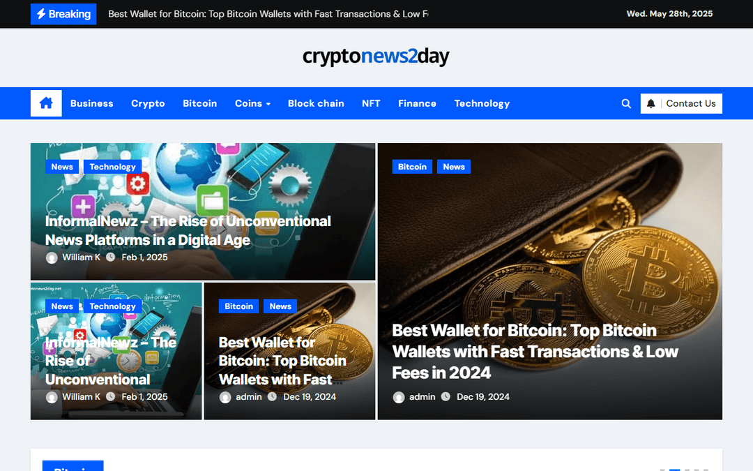 cryptonews2day.net publisher screenshot