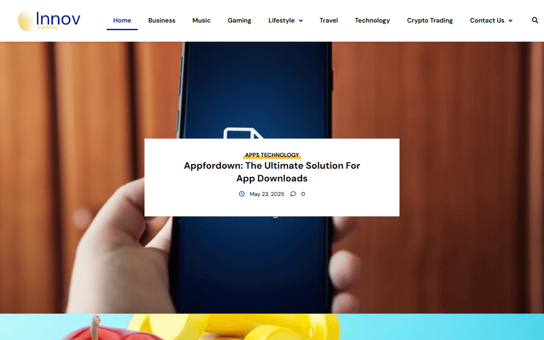 innovexpanse.com publisher screenshot