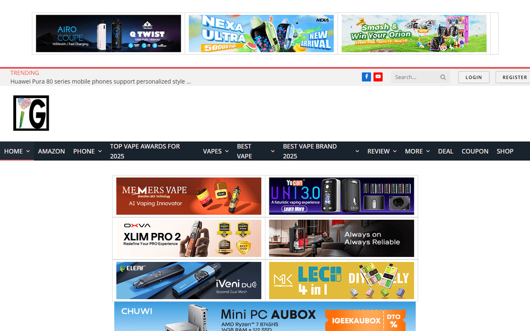igeekphone.com publisher screenshot