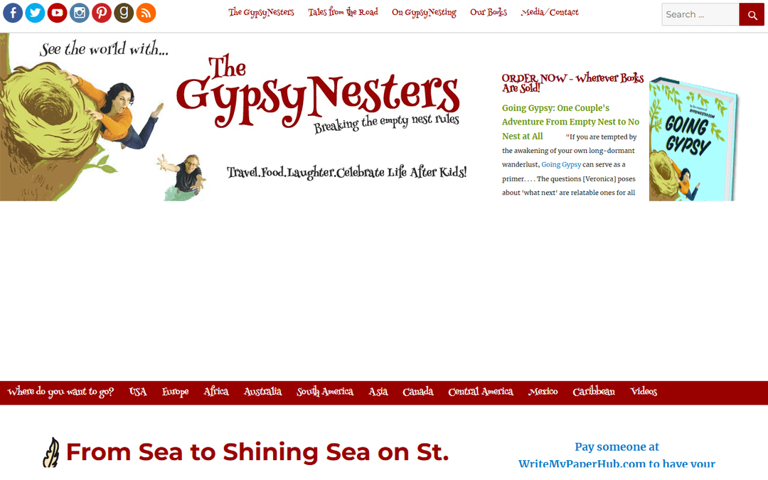gypsynester.com publisher screenshot