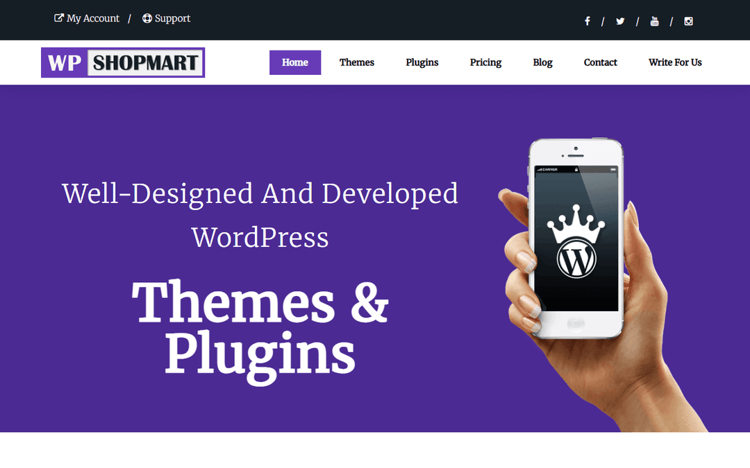 wpshopmart.com publisher screenshot