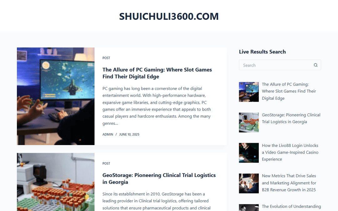 shuichuli3600.com publisher screenshot