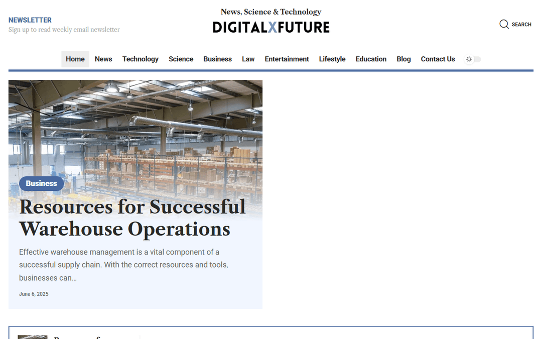 digitalxfuture.com publisher screenshot
