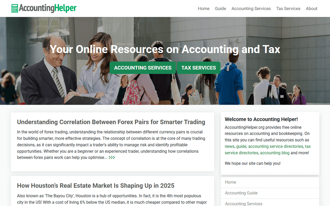 accountinghelper.org publisher screenshot
