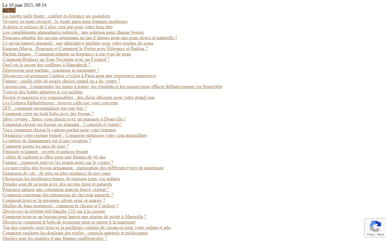 beautefemme.net publisher screenshot